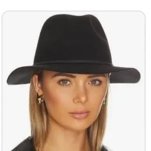 Brixton | Accessories | Brixton Wesley Fedora Wool Black S  display picture 3